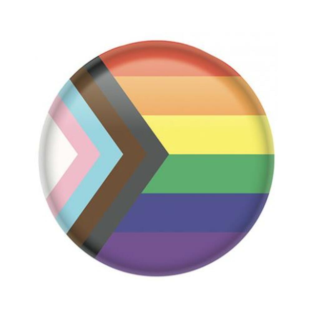 022735002289_1 Pride Flag Button - Image 1