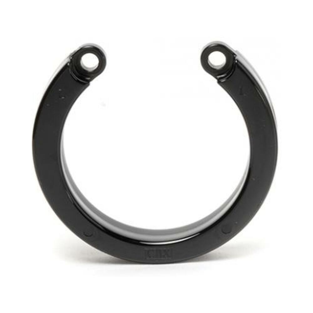 094922395818_1 Cock Cage U-ring L - Black - Image 1