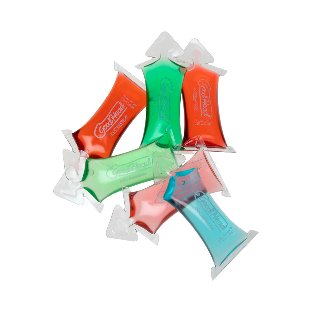 1360_25_BU1_21a3b6cf-d3ca-4020-9861-3dc06b044ed4 Goodhead Oral Sex Gel Pillow Paks 6 Pack - Image 1