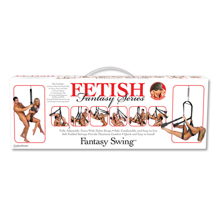 21281 Fetish Fantasy Series Sex Swing - Black - Image 1