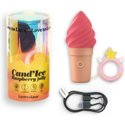 Love To Love Cand'ice Vibrator Raspberry