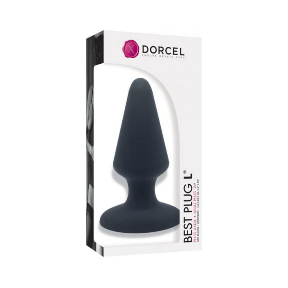 3700436071748_1 Dorcel Best Plug L - Black - Image 1