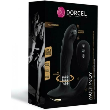 Dorcel P-joy Double Action Prostate Massager - Black