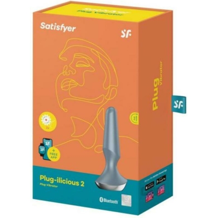 Satisfyer Plug-ilicious 2 Ice Blue