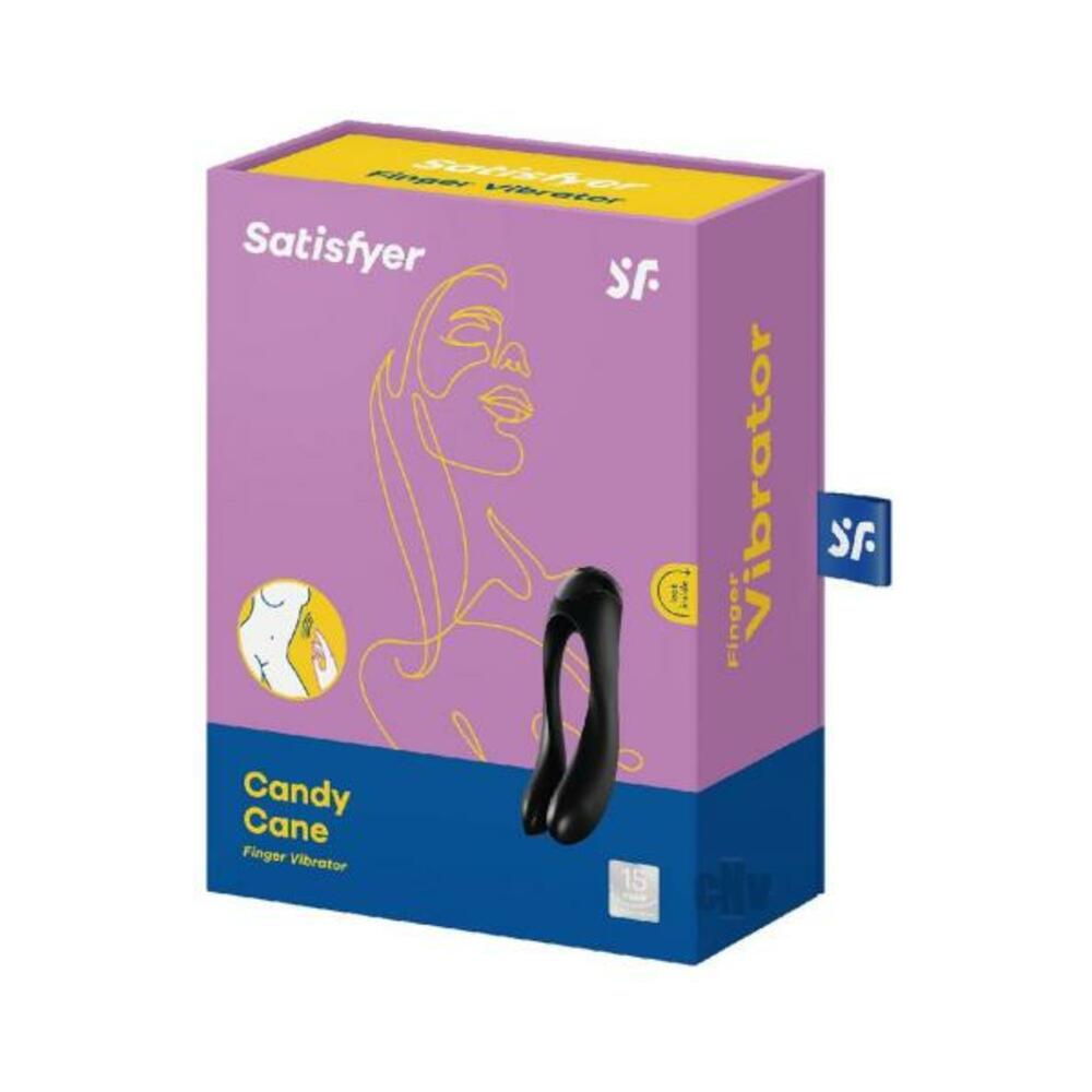 4061504004136_1 Satisfyer Candy Cane Black - Image 1