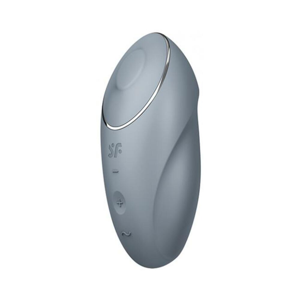 4061504046020_1 Satisfyer Tap & Climax 1 - Blue/grey - Image 1