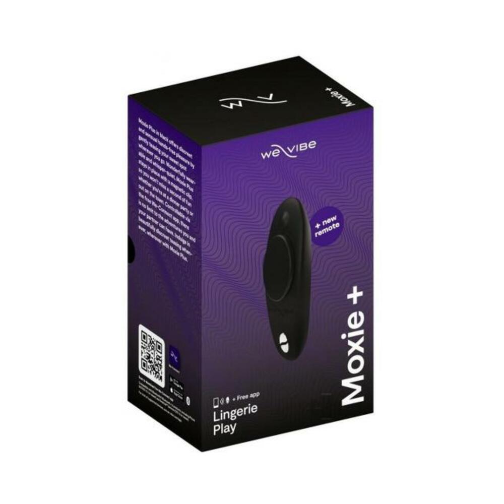 4251460616782_1 We Vibe Moxie Plus Satin Black - Image 1