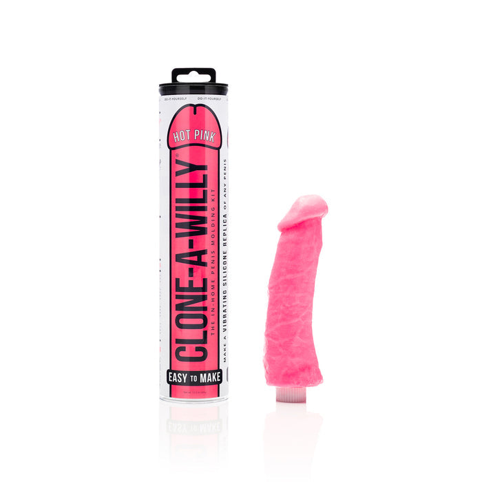 44991A_700x700_9115dc47-3457-4f43-ab2f-56578fe1f032 Clone-A-Willy Kit Vibrating - Hot Pink - Image 1