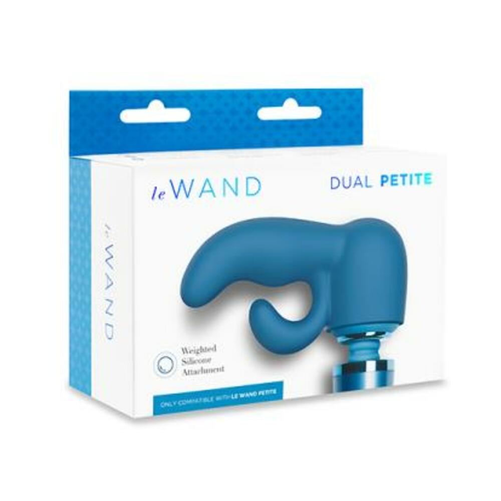 4890808256329_1 Le Wand Petite Dual Weighted Silicone Attachment - Image 1