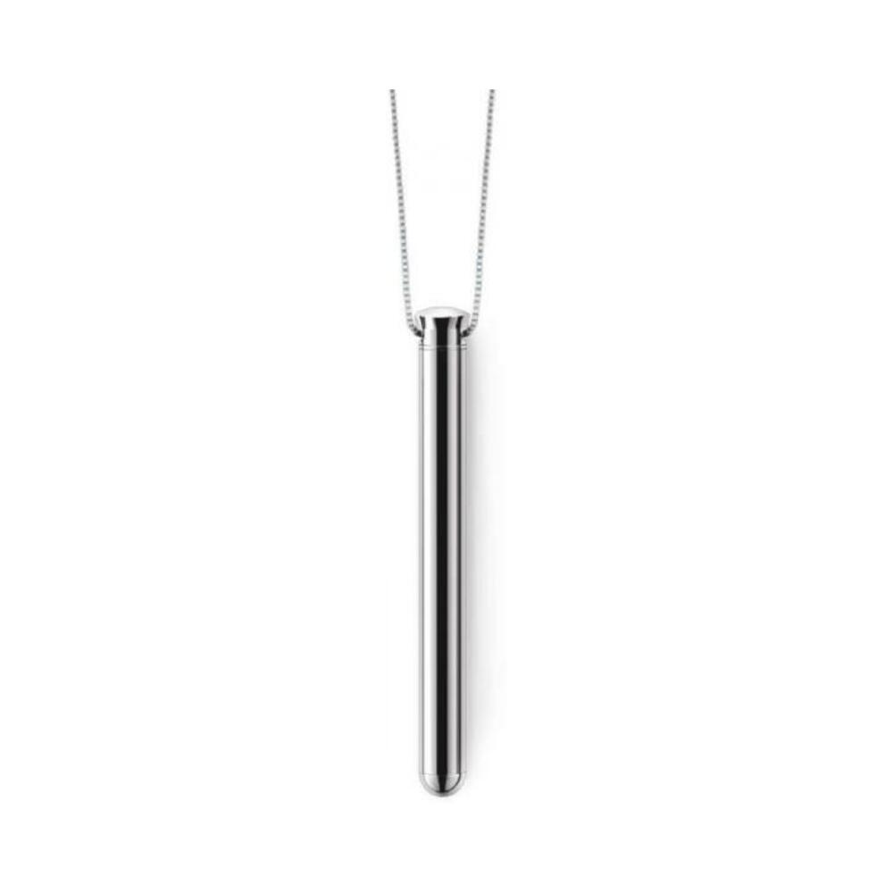 4890808264522_1 Le Wand Vibrating Necklace Silver - Image 1