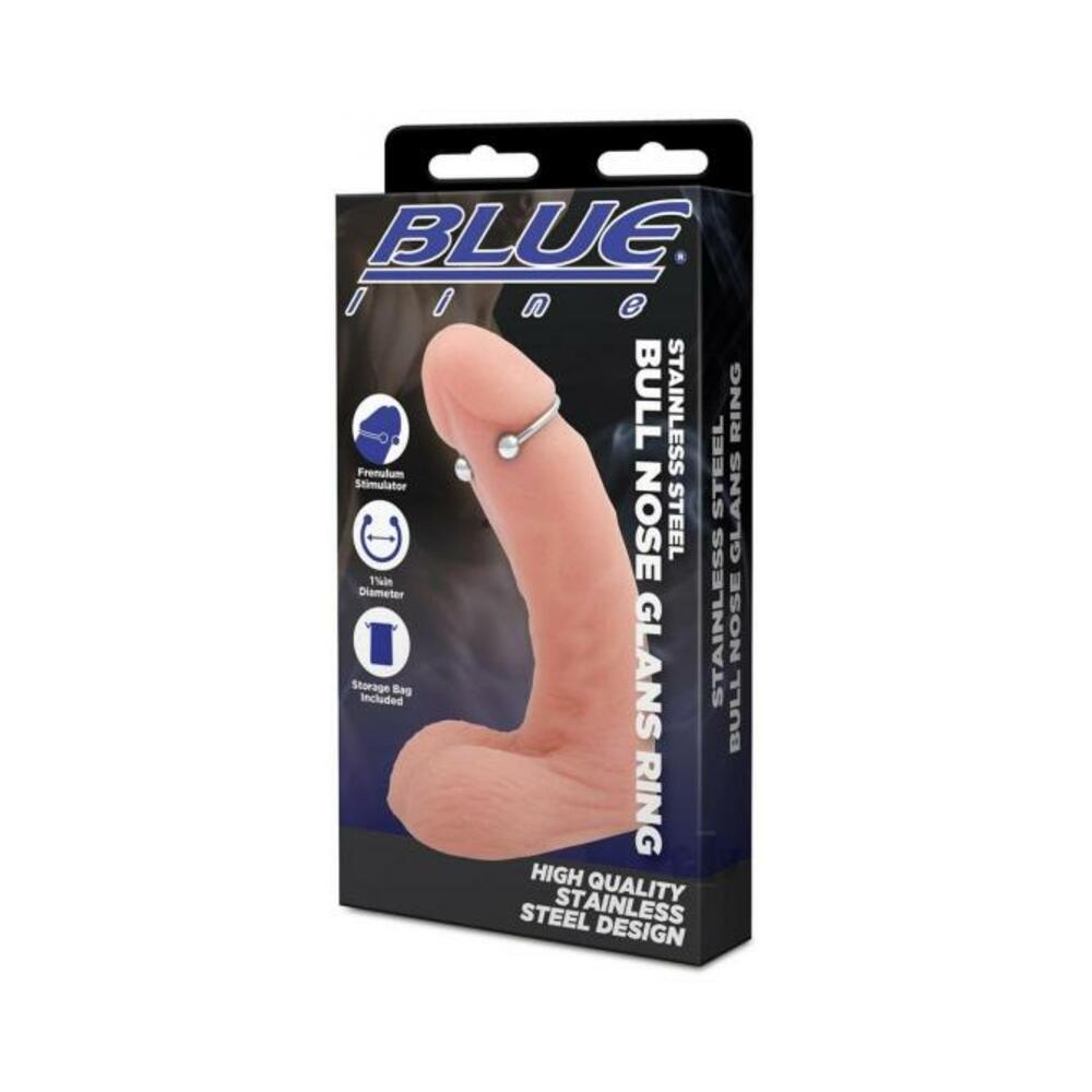 4890808283394_1 Blue Line Stainless Steel Bull Nose Glans Ring - Image 1