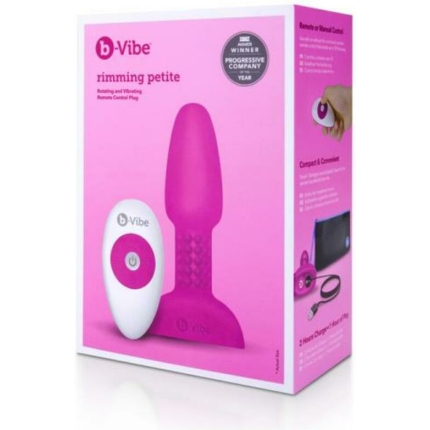 B-vibe Rimming Petite Fuchsia