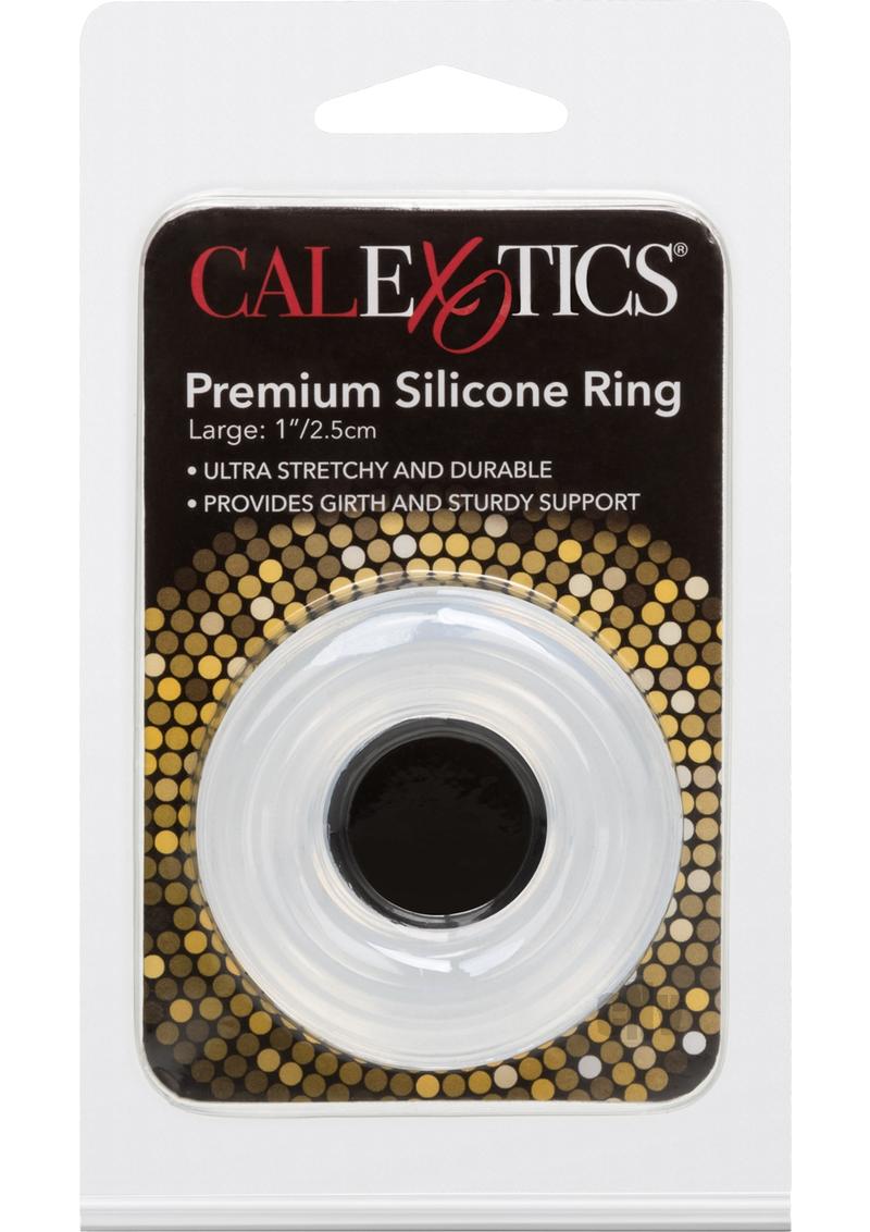 49011_1 Premium Silicone Ring - Large Clear - Image 1