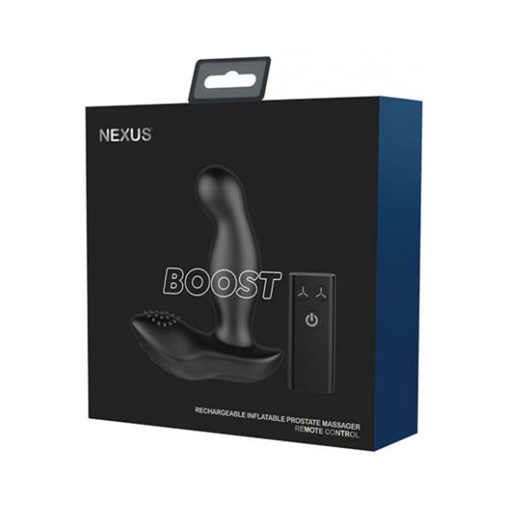 5060274221438_1 Nexus Boost Prostate Massager With Inflatable Tip - Image 1