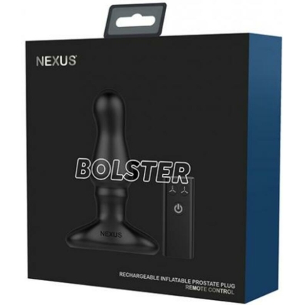 Nexus Bolster Butt Plug With Inflatable Tip