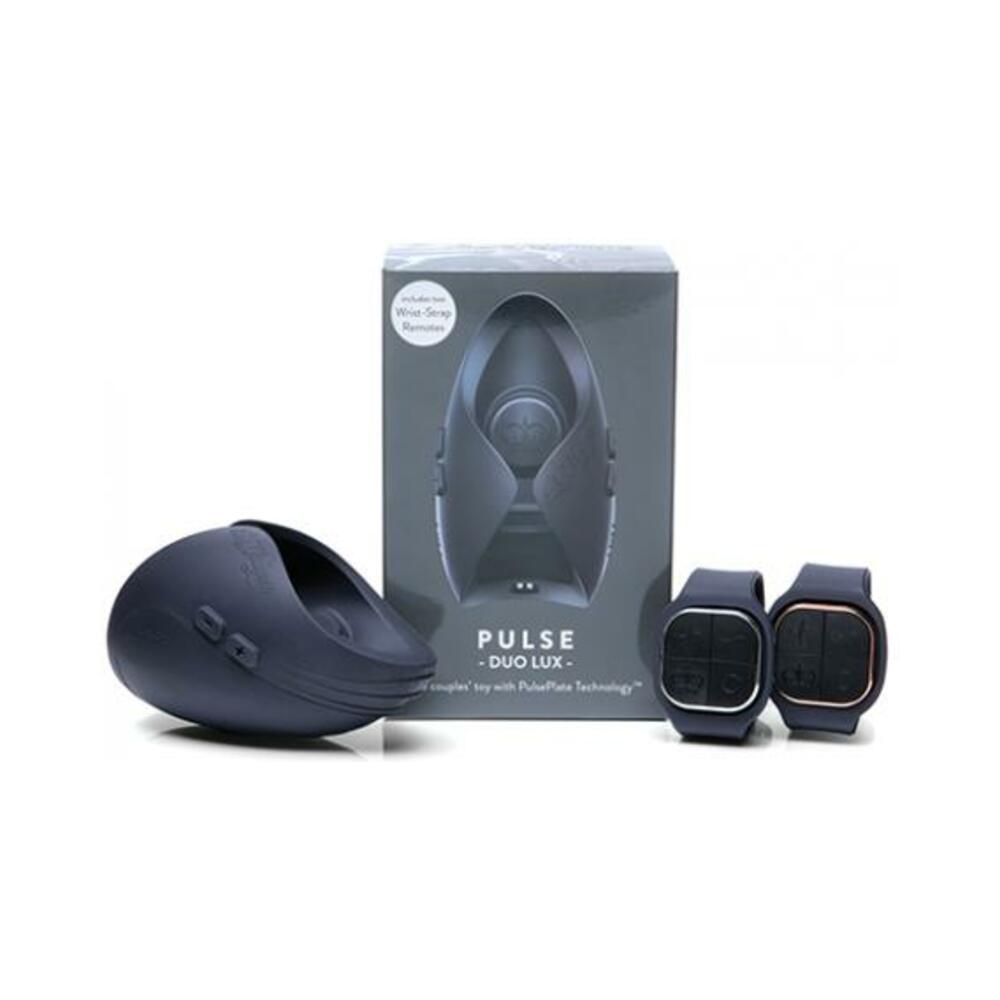 5060354560723_1 Hot Octopuss Pulse Duo Lux - Grey - Image 1