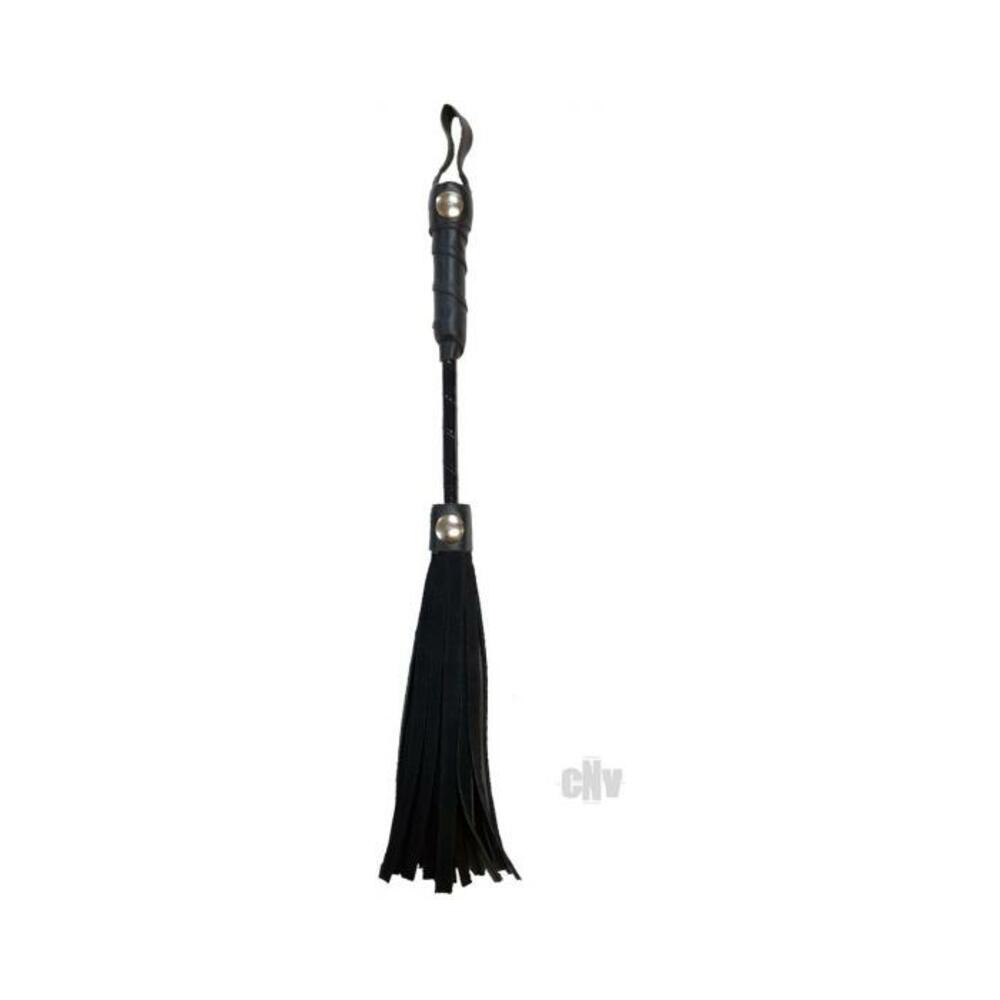 5060404819511_1 Rouge Mini Flogger 10 In. Black - Image 1