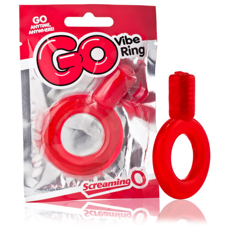 52388 Screaming O GO Vibe Ring - Red - Image 1