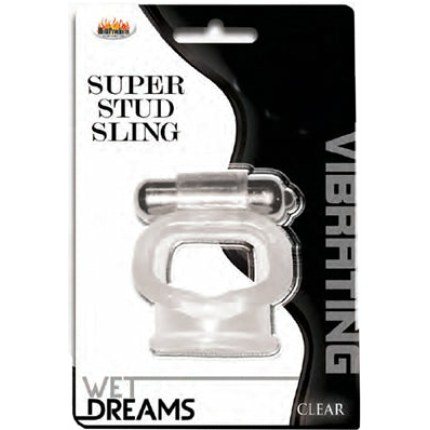 Wet Dreams Super Stud Sling Clear
