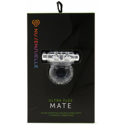 Nu Sensuelle Bullet Ring Cockring 7 Function - Clear