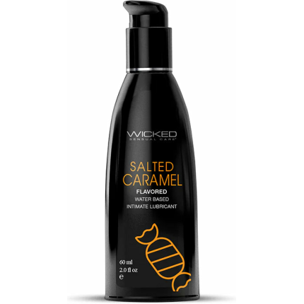 Wicked Aqua Salted Caramel Lube 2oz