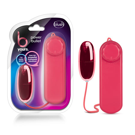 58108 Blush B Yours Power Bullet - Cerise - Image 1