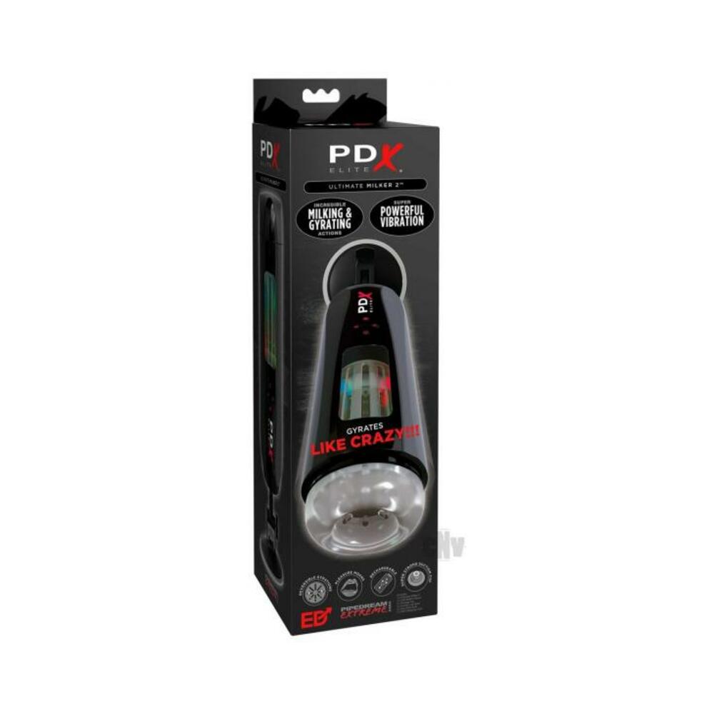 603912770278_1 PDX Elite Ultimate Milker 2 - Black/clear - Image 1