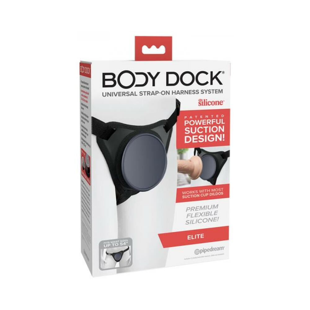 603912774016_1 Body Dock Elite Silicone Strap-on Harness - Image 1
