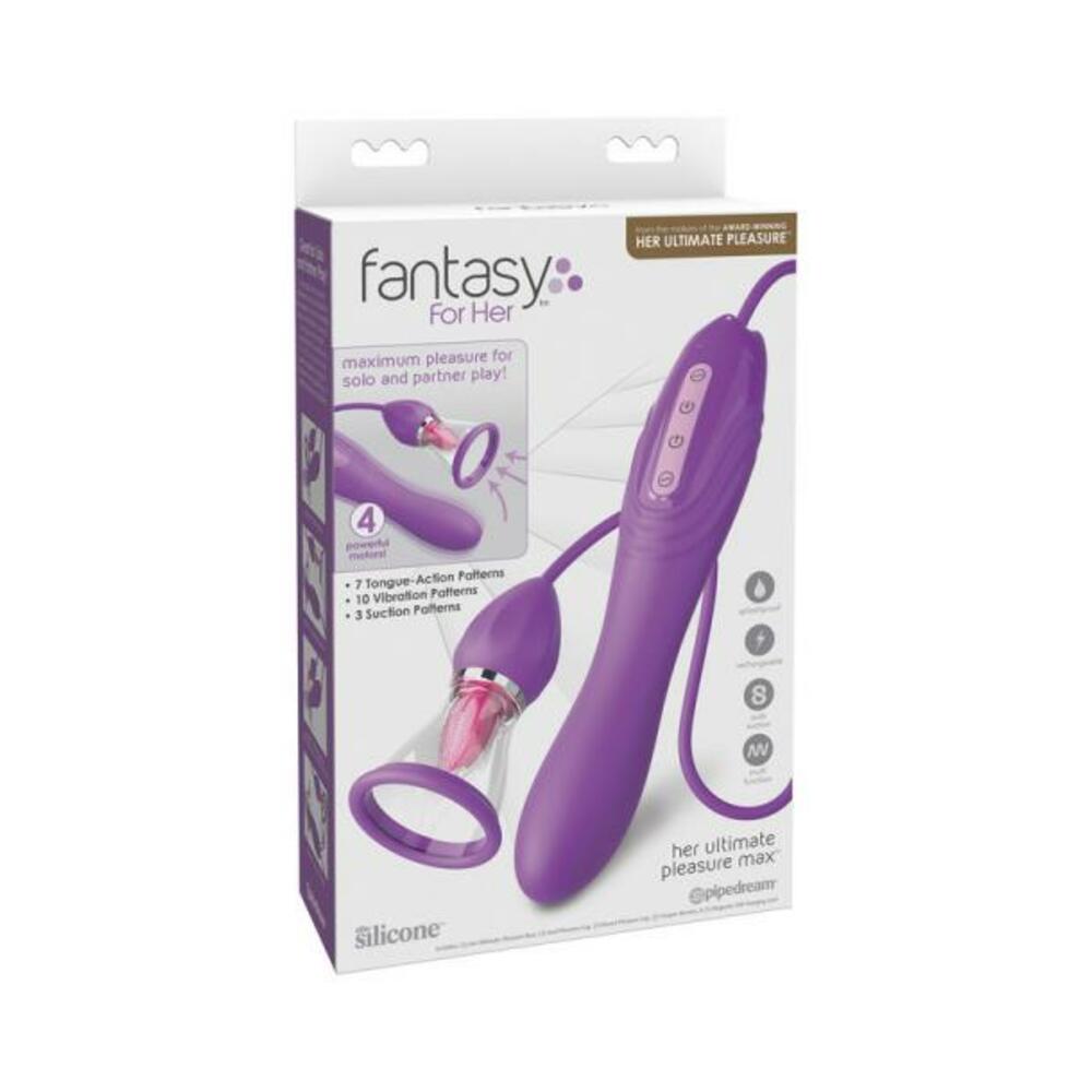 603912775174_1 Fantasy For Her Her Ultimate Pleasure Max Purple - Image 1
