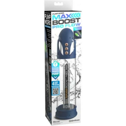 Pump Worx Max Boost Pro Flow Blue/clear