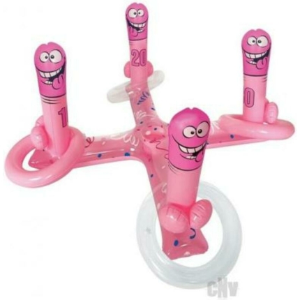 Inflatable Pecker Ring Toss