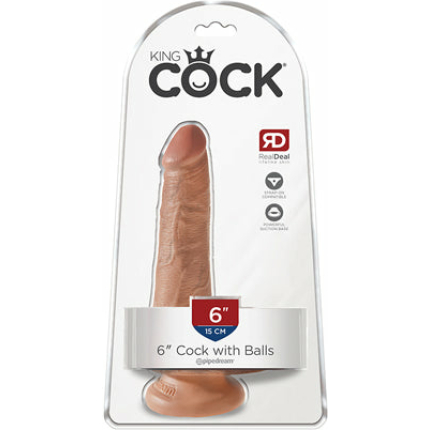 Kc 6 Cock W/balls Tan