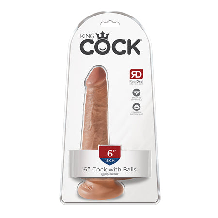 62556 Kc 6 Cock W/balls Tan - Image 1