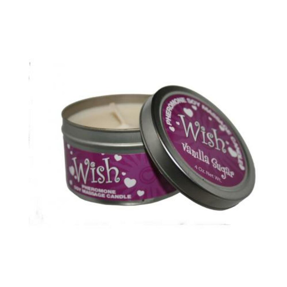 638258450010_1 F*ck Me Pheromone Massage Candle Vanilla Sugar 4 Oz/113 G - Image 1