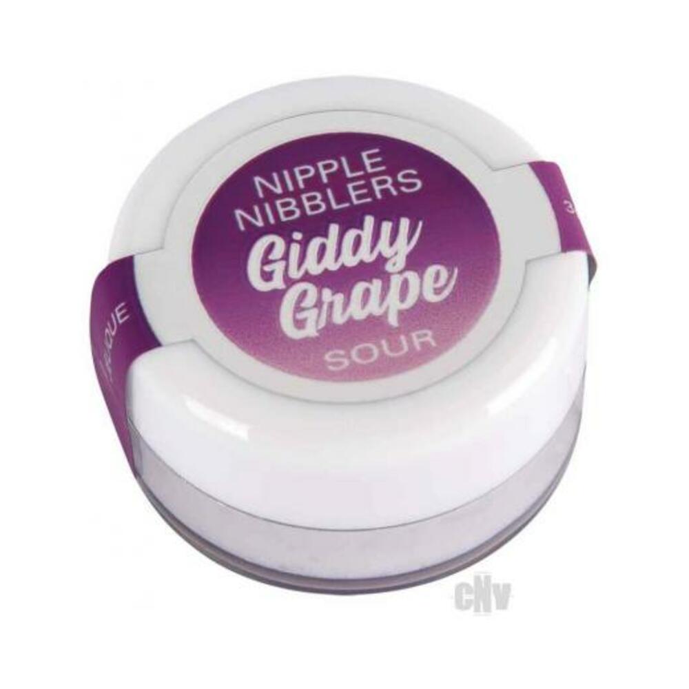 638258902670_1 Nipple Nibbler Sour Tingle Balm Giddy Grape 3 G - Image 1