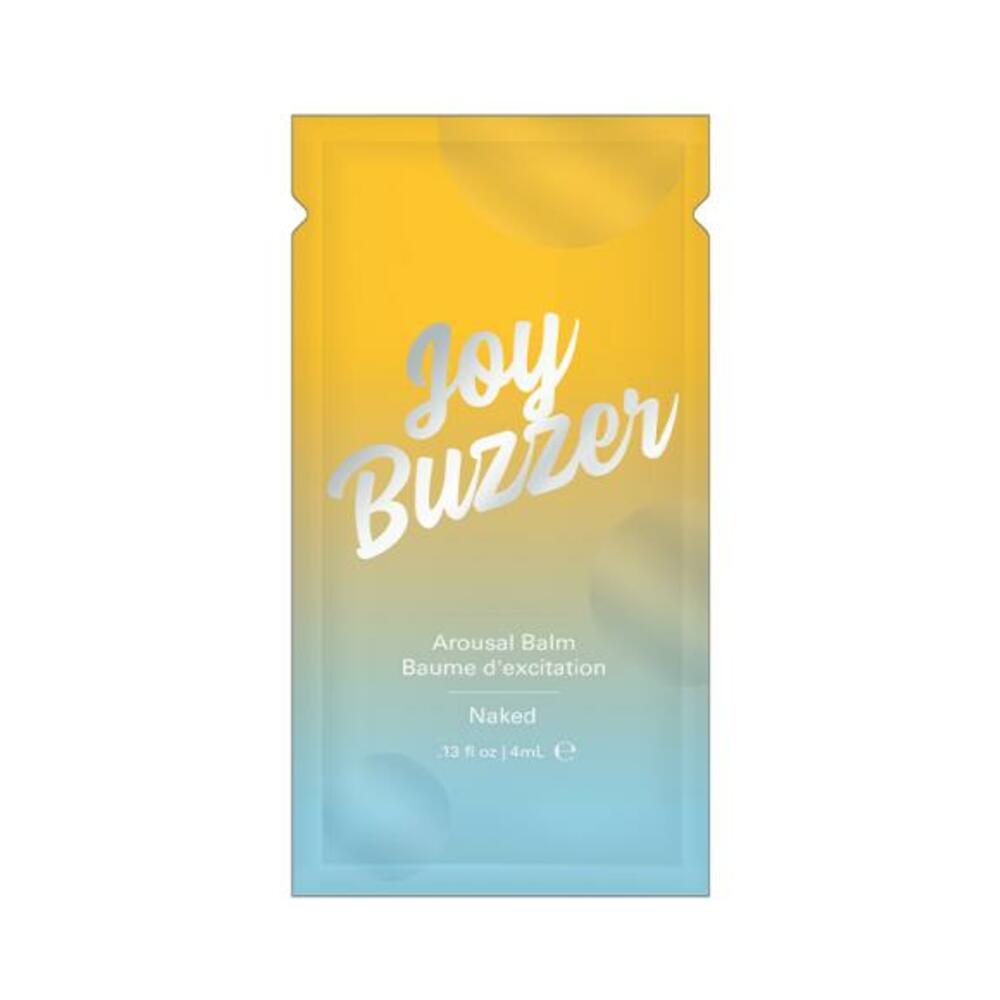 638258902816_1_ebe83e80-94e3-4676-a5e7-d876a3c8613e Joy Buzzer Naked Clitoral Arousal Balm (bulk Pack/24 Pcs) .13 Oz Foil - Image 1