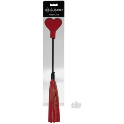Sandm Amor Crop Red/black