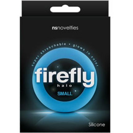 Firefly Halo Small Cockring - Blue