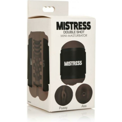 Mistress Mini Double Stroker Pussy & Ass Dark