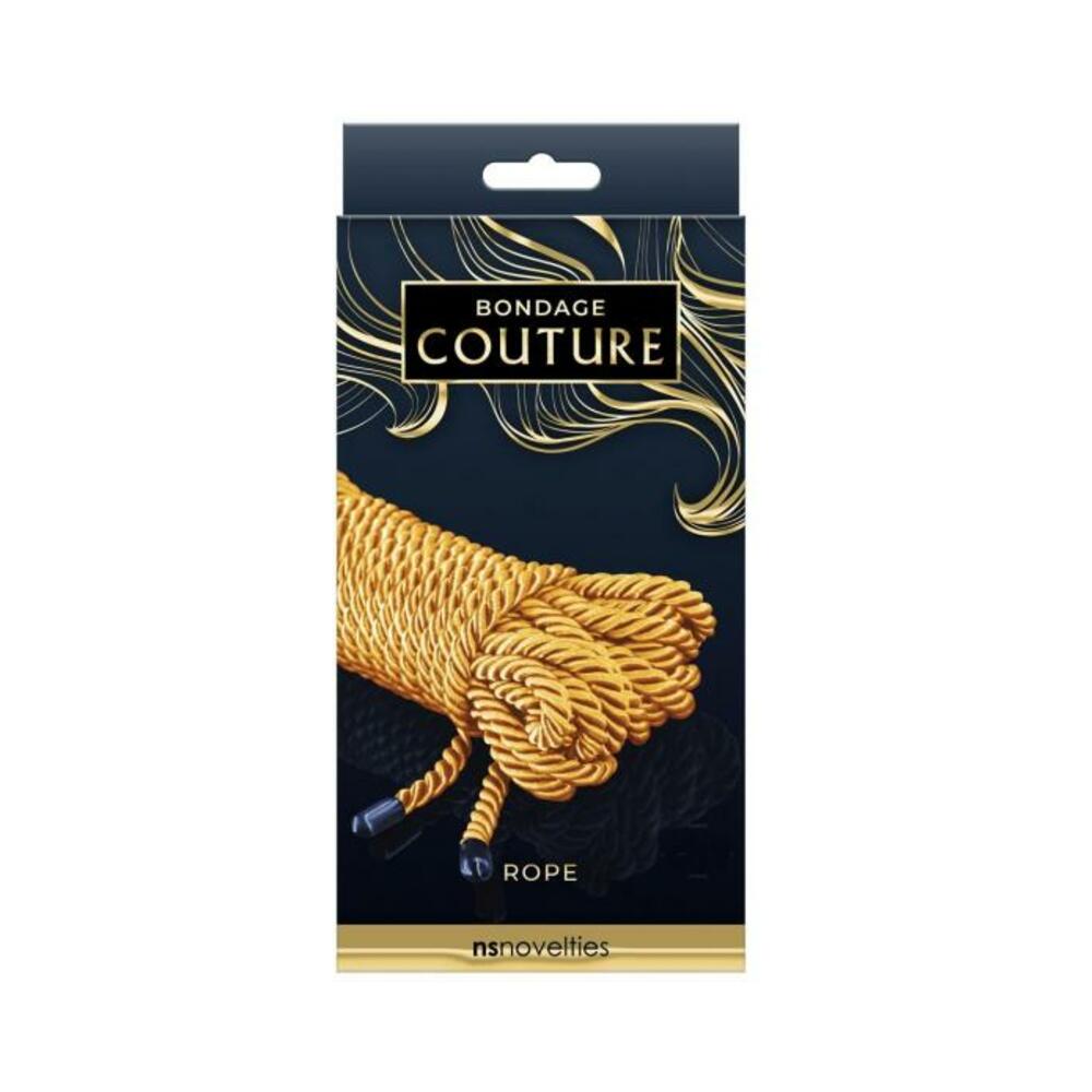 657447104183_1 Bondage Couture Rope 25 Feet - Blue - Image 1