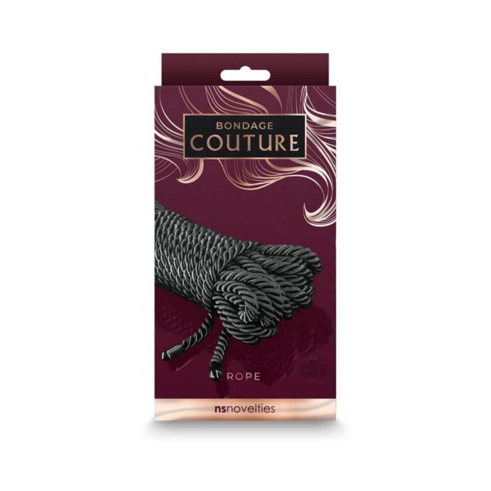 657447104640_1 Bondage Couture Rope Black - Image 1