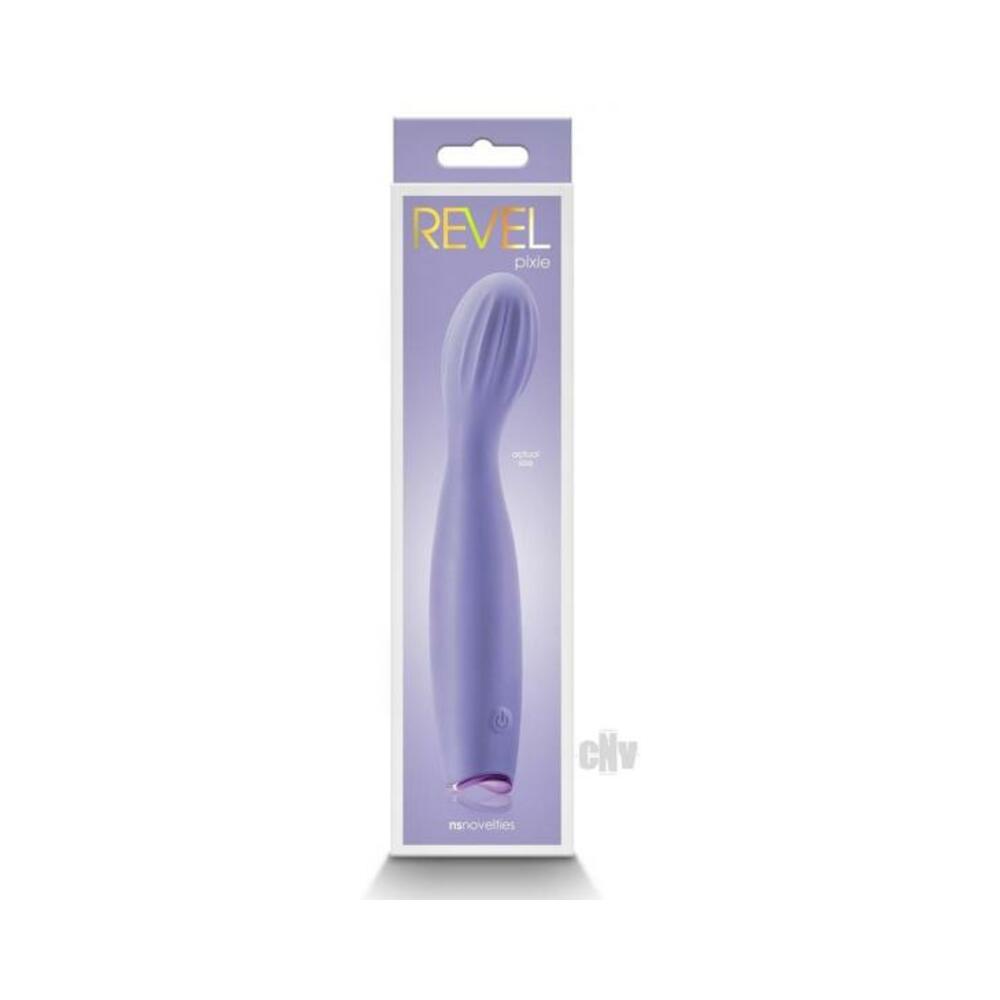 657447105388_1 Revel Pixie G-spot Vibrator Purple - Image 1