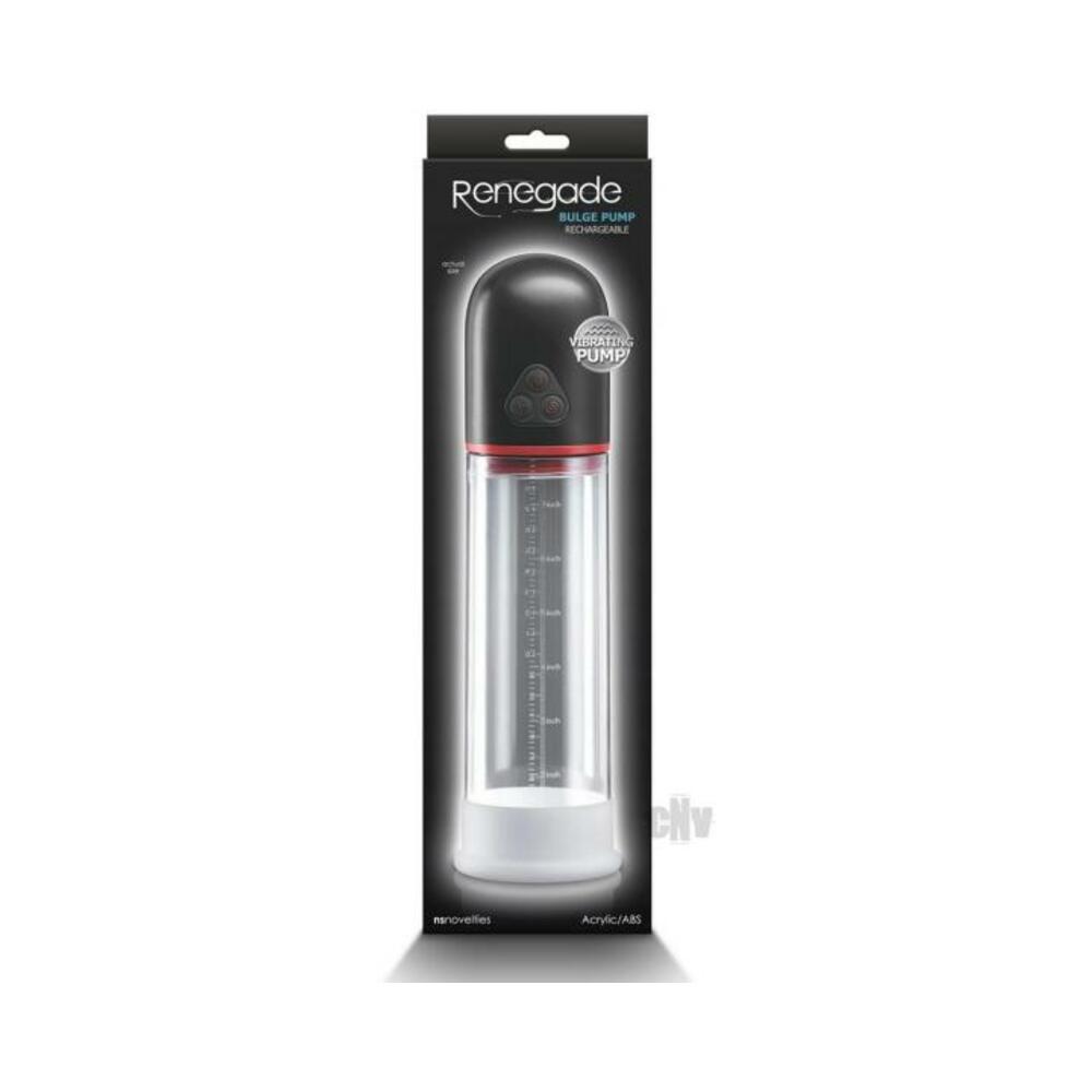 657447105845_1 Renegade Bulge Vibrating Pump Black - Image 1