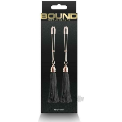 Bound Nipple Clamps T1 Black