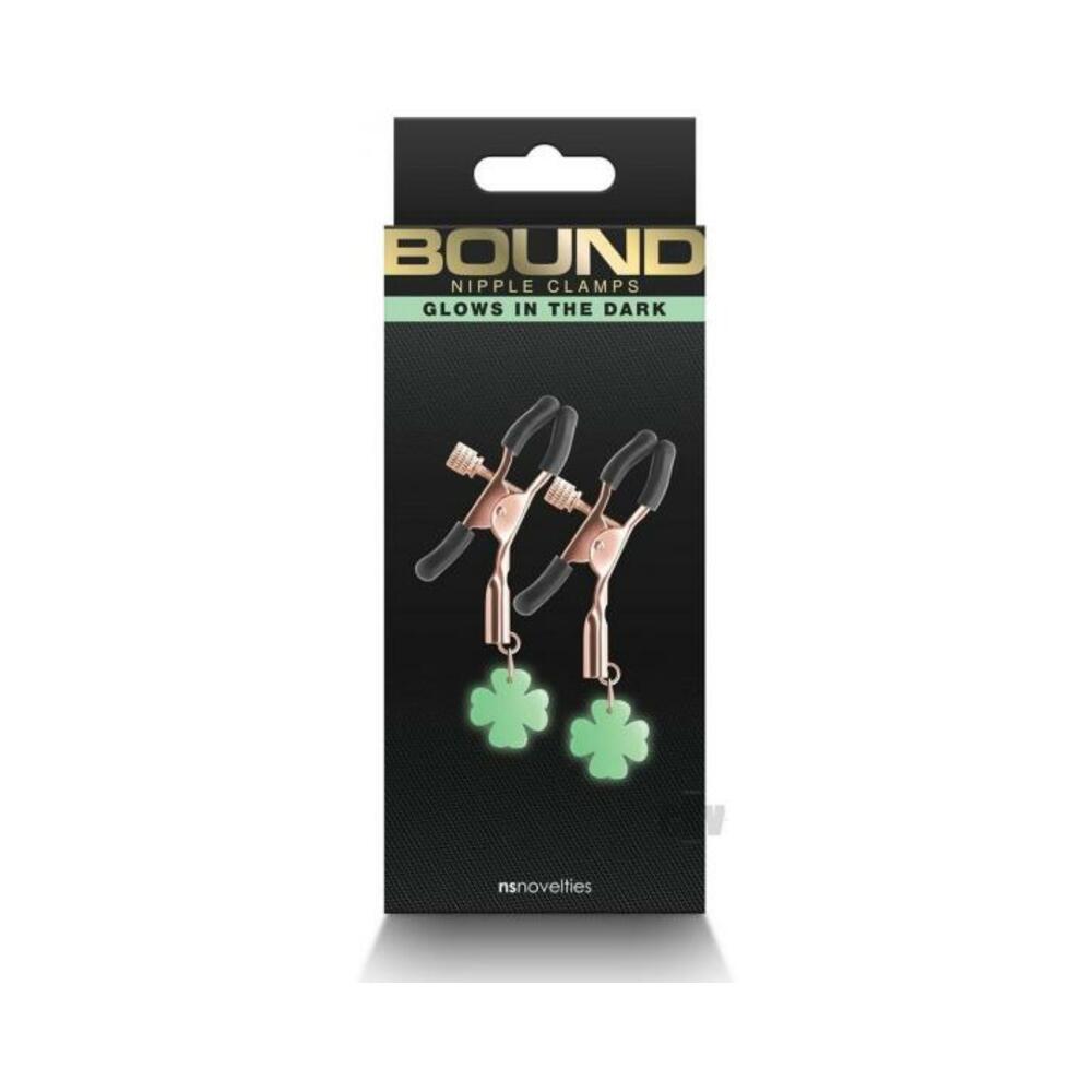 657447107221_1 Bound Nipple Clamps G4 Rose Gold - Image 1