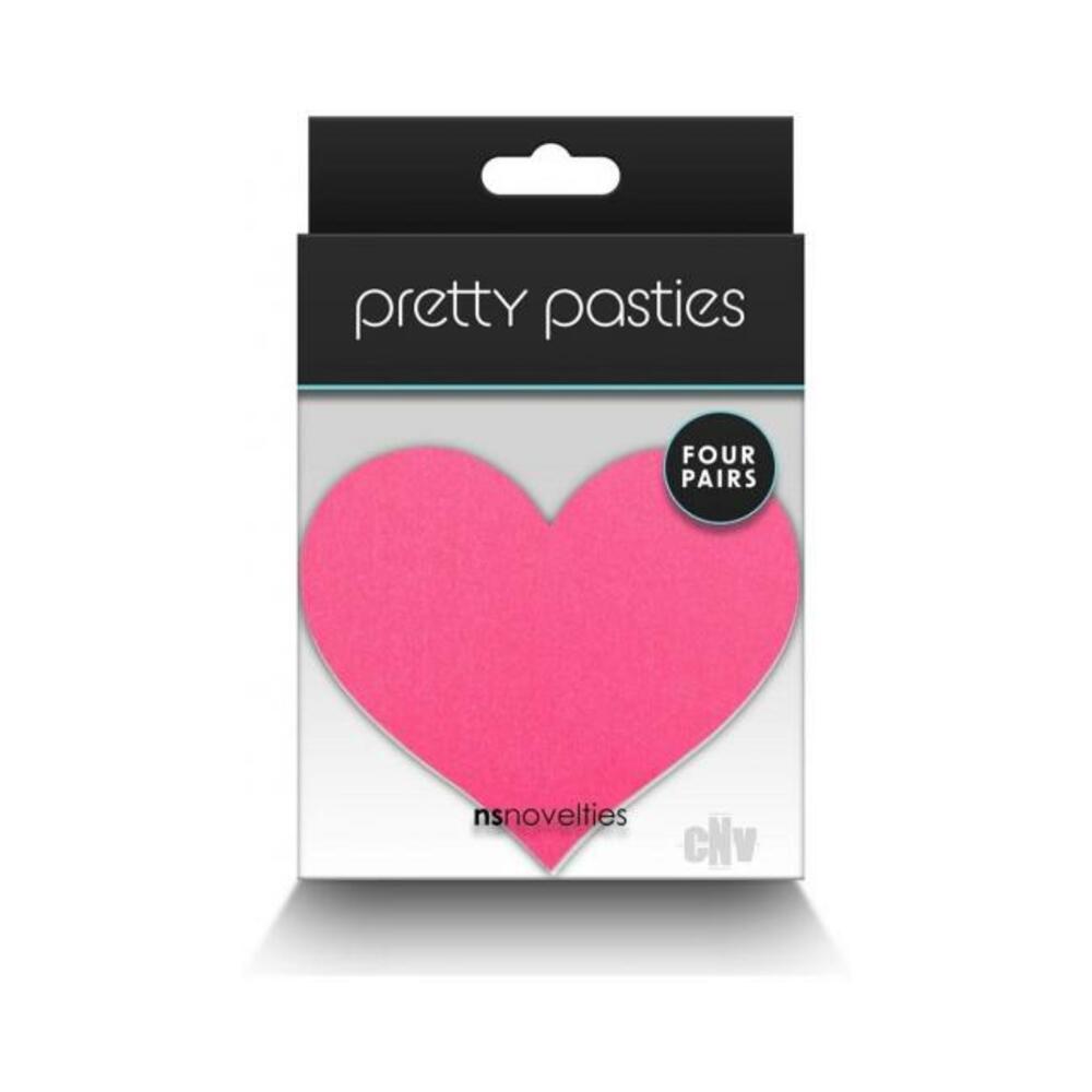 657447107894_1 Pretty Pasties Heart Ii Assorted 4 Pair - Image 1