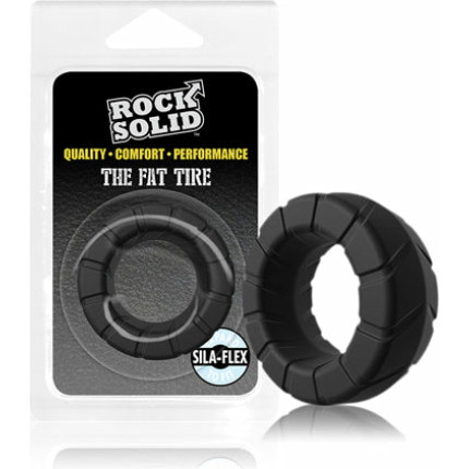 Rock Solid Fat Tire Ring - Black