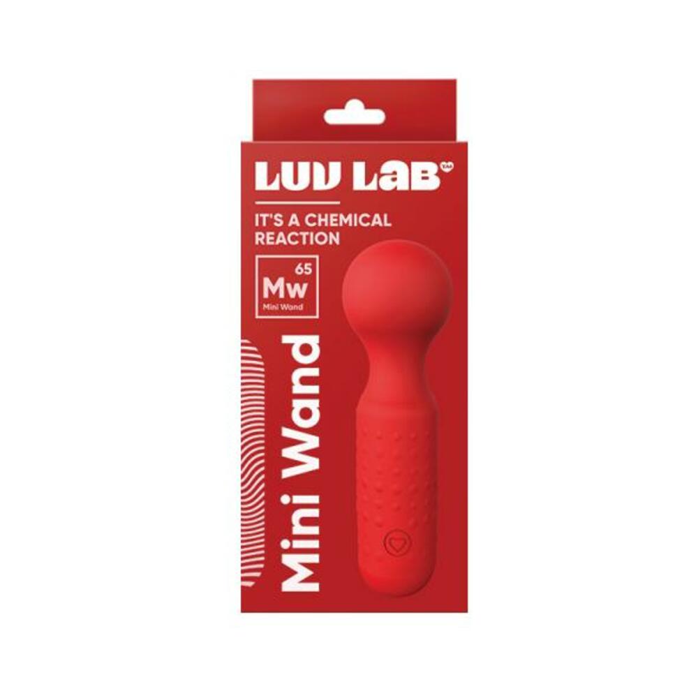 663546904265_1 Love Lab Mw65 Mini Wand Silicone Red - Image 1