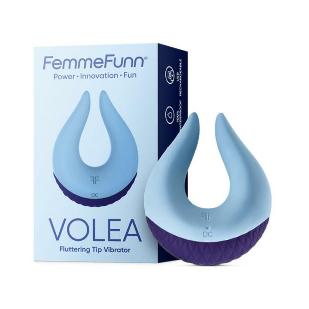 663546904425_1 Femmefunn Volea Vibrator Blue - Image 1