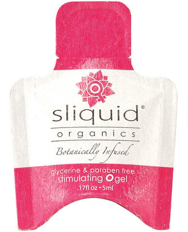 6701-20P Sliquid organics o gel .17 oz pillow - Image 1
